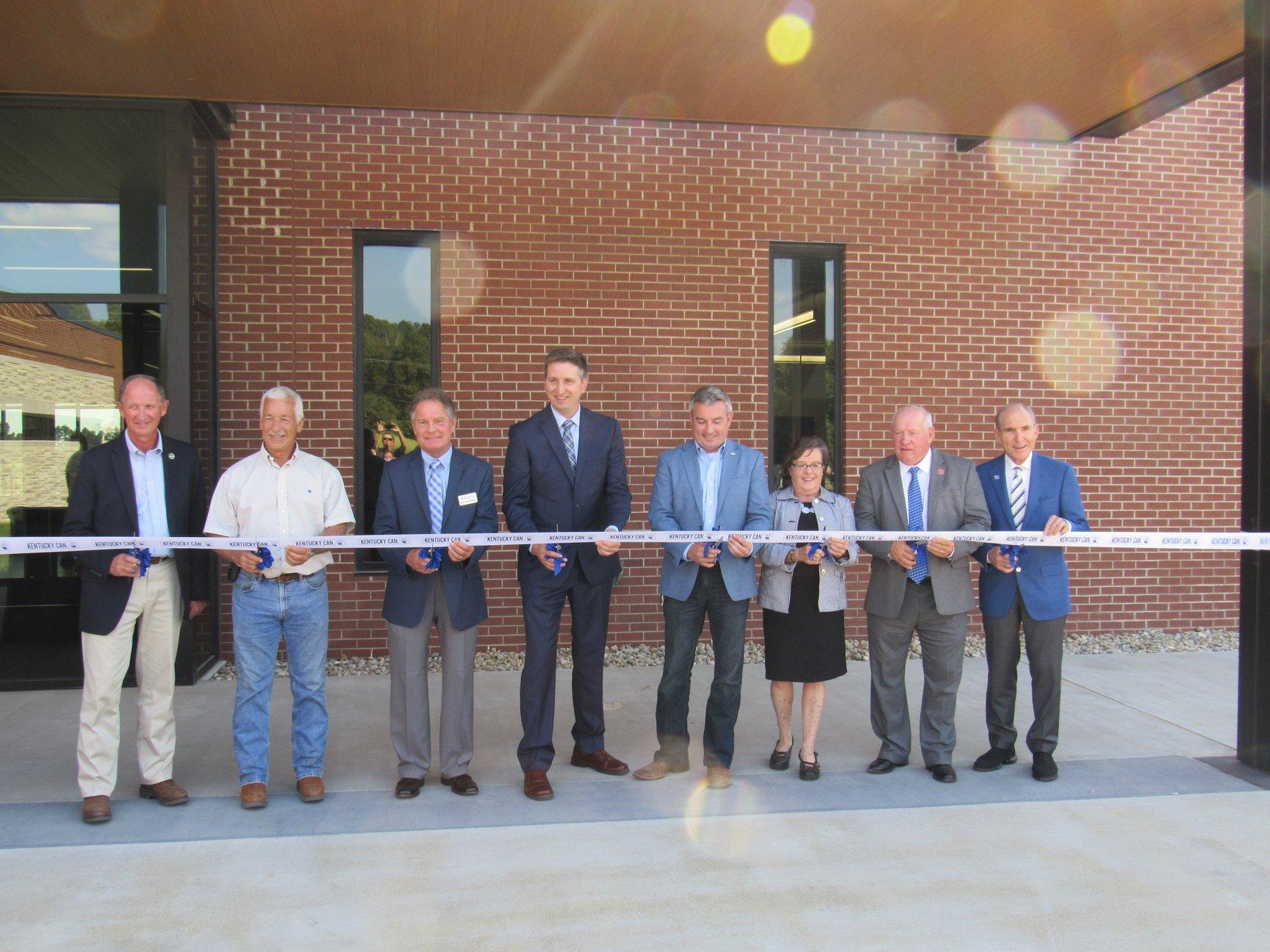 Grain and Forage Center Groundbreaking, Construction and Ribbon Cutting